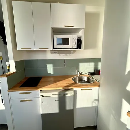 Estudio 1ere Ligne Vue ,place De Parking Privee Acces A La De La 3eme Etage * Palavas-les-Flots
