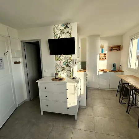 Estudio 1ere Ligne Vue ,place De Parking Privee Acces A La De La 3eme Etage Apartment *